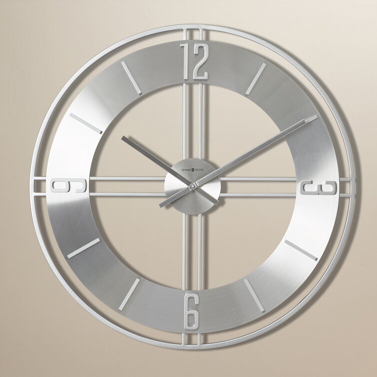 Howard Miller Stapleton Metal Wall Clock & Reviews | Wayfair